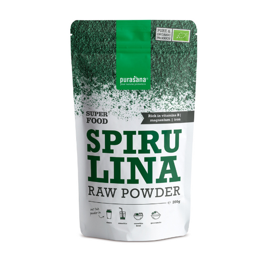 Purasana -- DDM 30.06.2025 Green spiruline premium en poudre - 200 g